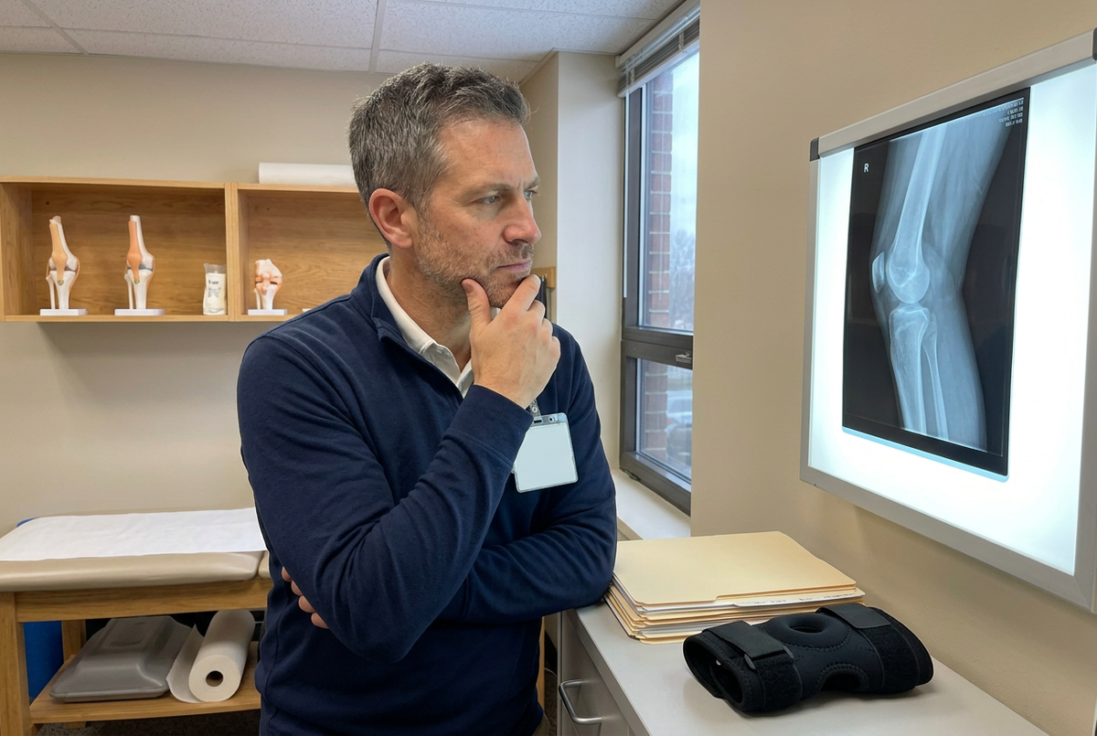 Dr. Everett in his Madison, Wisconsin clinic.