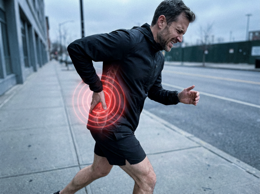 Your back starts paying for it.
